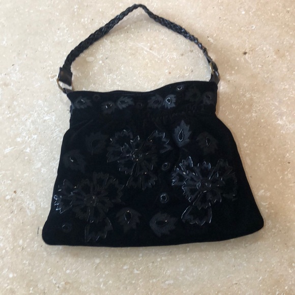 Handbags - Beautiful Beaded black purse.